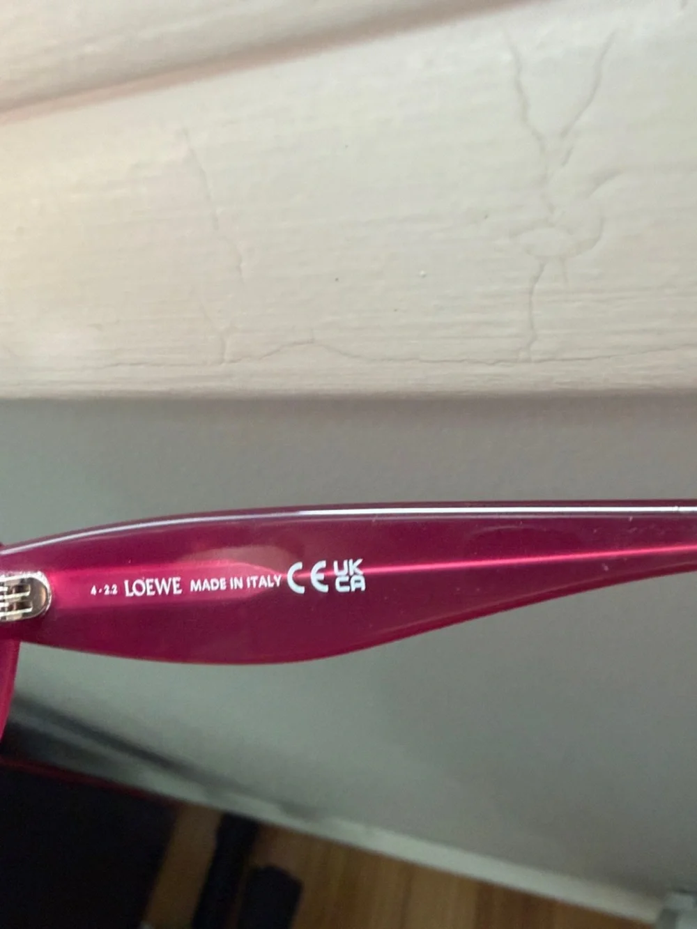 Loewe Hot Pink Cat-Eye Sunglasses